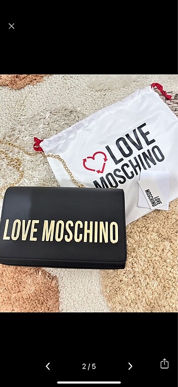 Love Moschino Love moschino çanta orjinal