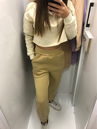 Yüksek bel eşofman altı