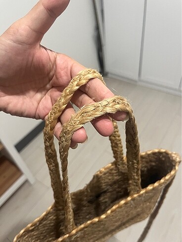 Beden Zara hasır çanta