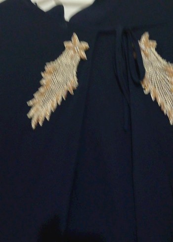 pelerinli abiye 54 beden - Görsel 2