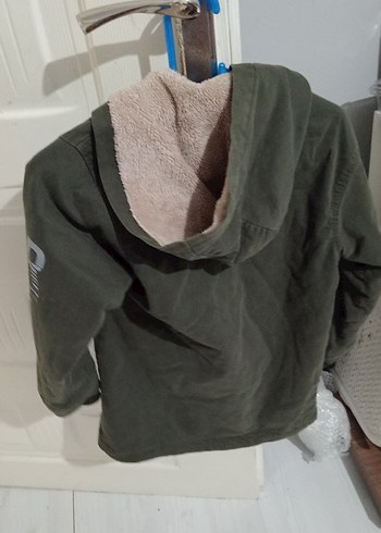 Gri Kamuflaj Desenli Erkek Çocuk Mont - Görsel 2