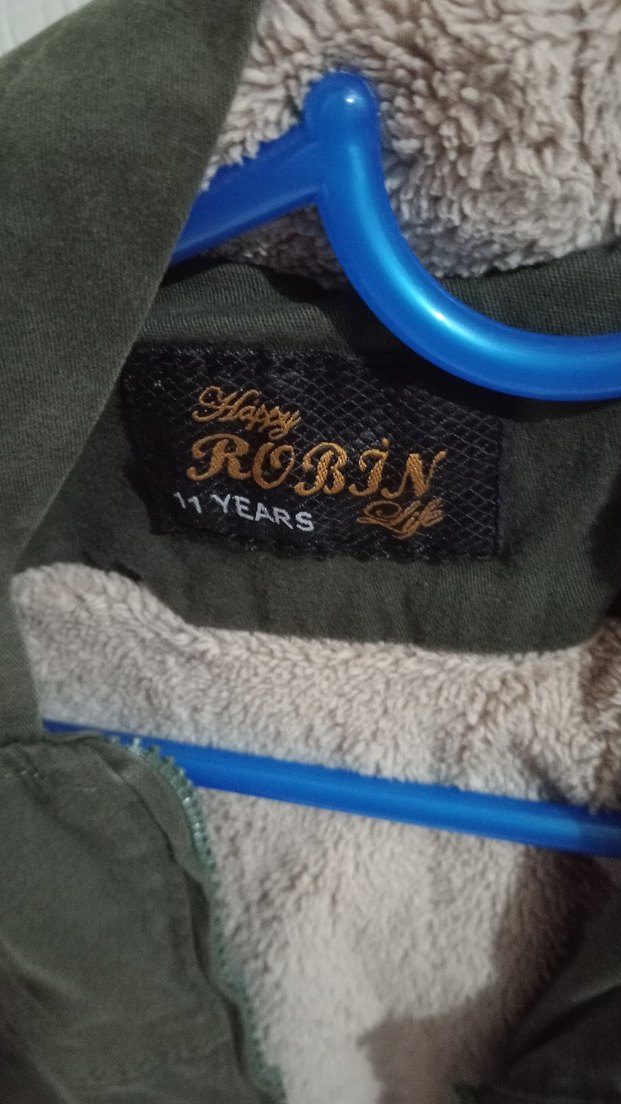 Gri Kamuflaj Desenli Erkek Çocuk Mont - Görsel 5