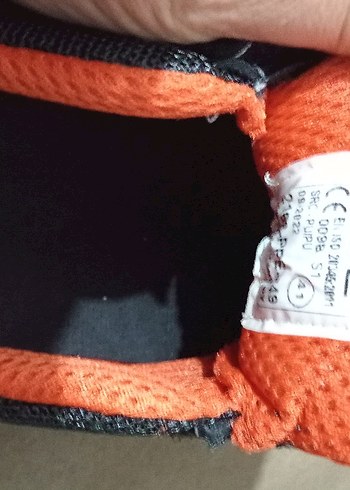 Siyah Erkek iş Ayakkabı Velcro Bantlı 41 numara - Görsel 3