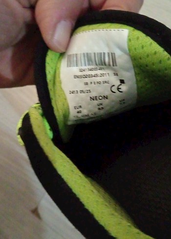 Sarı Renkli Erkek Ayakkabı Bağcıkları 40 numara - Görsel 4