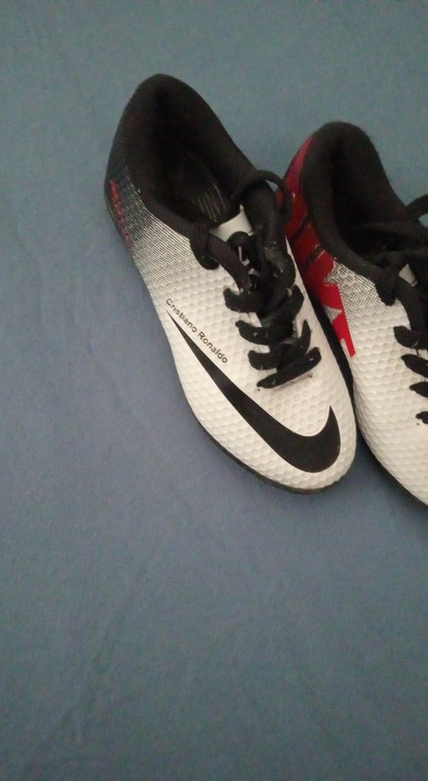 Beyaz Erkek Çocuk Spor Ayakkabı Velcro - Görsel 2