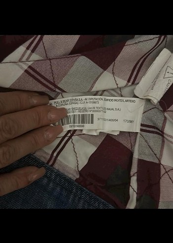 Düğmeli Mavi Denim Kadın Ceket - Görsel 4