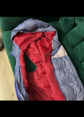 Erkek Çocuk Kapüşonlu Fermuarlı Yelek - Görsel 2