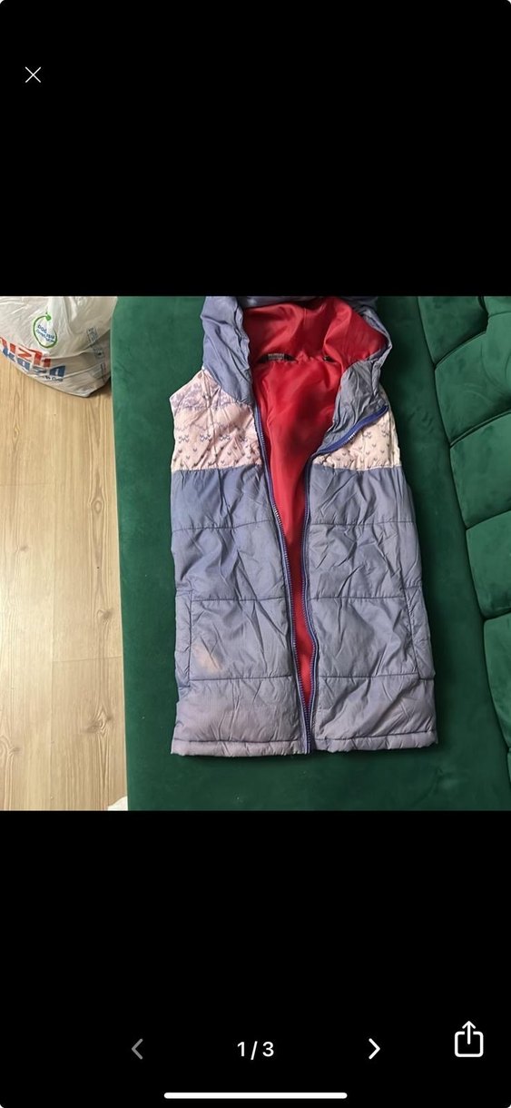 Erkek Çocuk Kapüşonlu Fermuarlı Yelek - Görsel 4