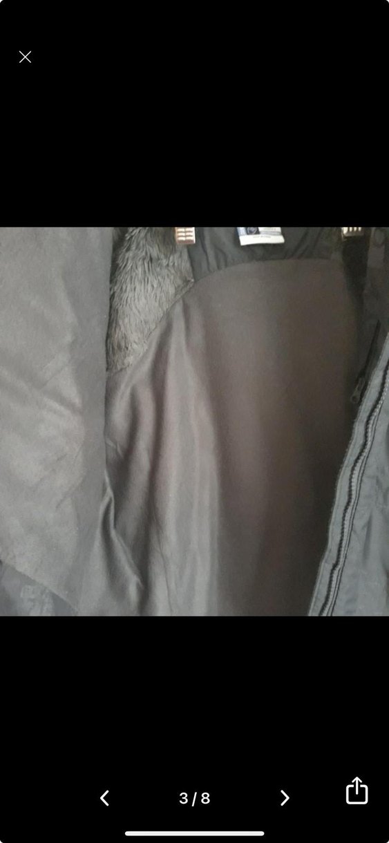 Gri kadın Fermuarlı Yüksek Yakalı Mont - Görsel 5