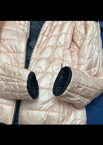 Bej Kadın Fermuarlı Ceket - Görsel 2