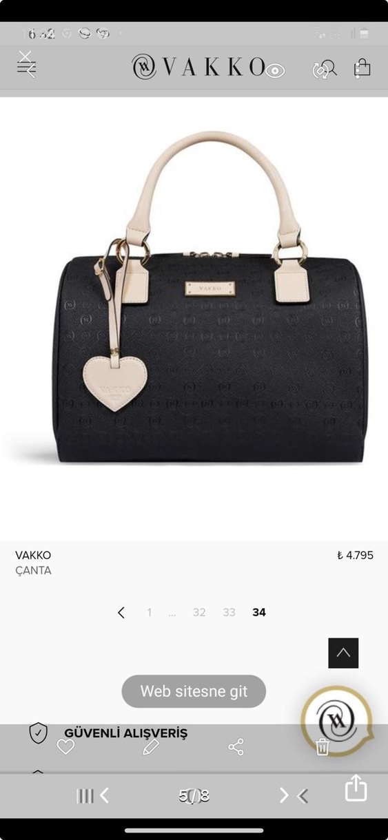 Klasik Siyah Deri Kadın Çanta - Görsel 4