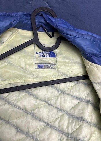 Mavi Fermuarlı Kadın Mont - Görsel 4