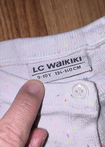 LC Waikiki Kız Çocuk Beyaz Pamuklu Hırka