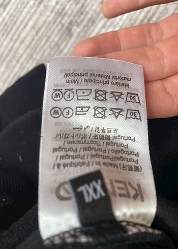 xxl Beden siyah Renk Siyah Kapüşonlu Kenzo Kadın Sweatshirt
