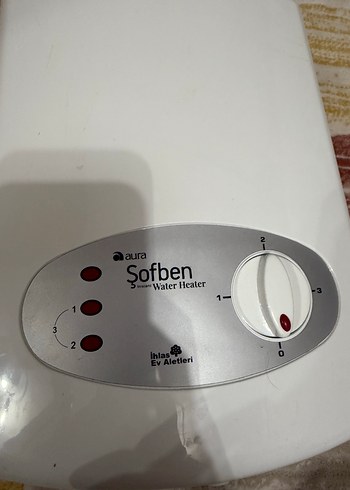 Aura Sofben Su Isıtıcısı Beyaz Gri