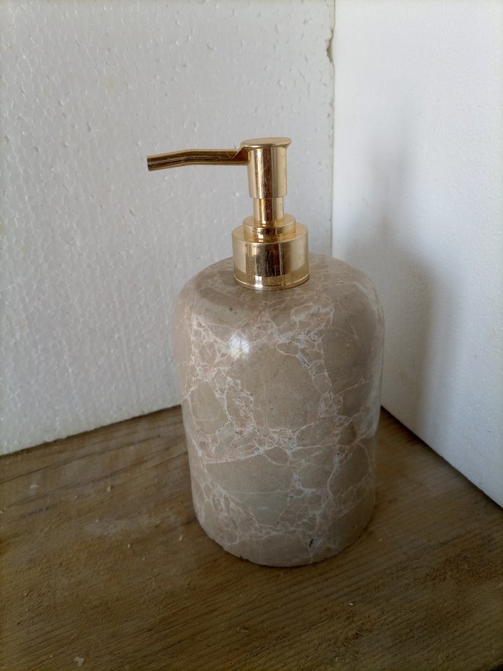 Mermer Sıvı Sabunluk - Görsel 2