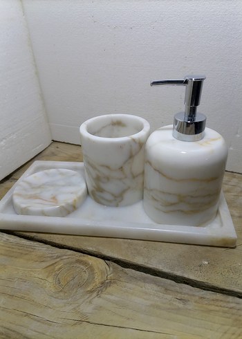 Mermer Banyo Seti