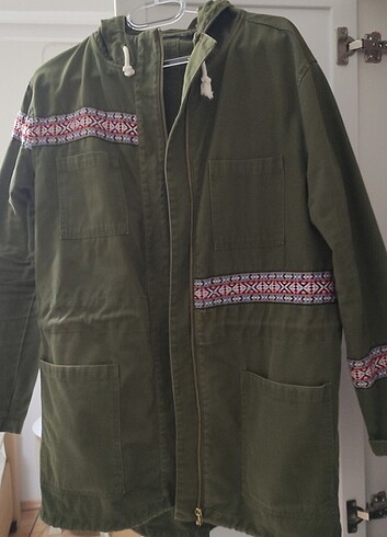 Temiz parka mont 38 40 uyumlu