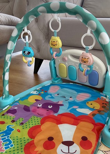 Renkli Bebek Oyun Halısı ve Aktivite Merkezi
