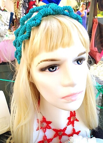 Mavi simli tac - Görsel 5