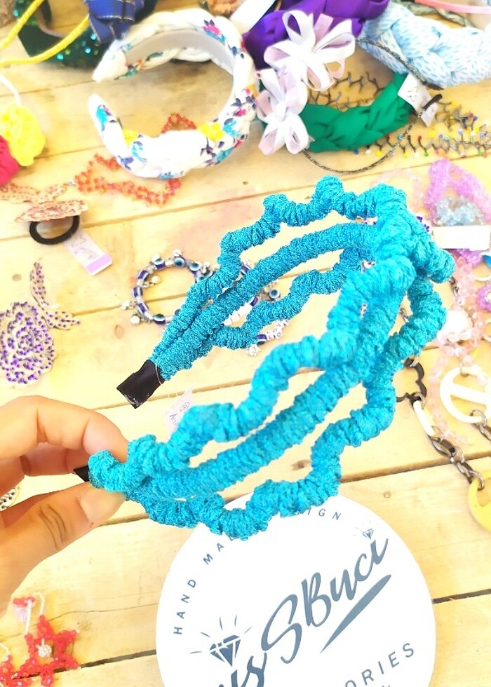 Mavi simli tac - Görsel 3