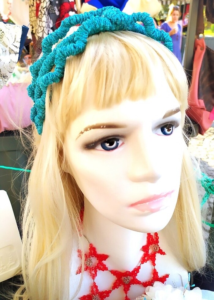 Mavi simli tac - Görsel 5