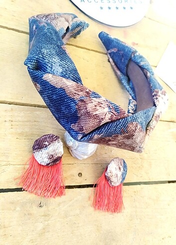 Yıldız Tac küpe takımı  - Görsel 2