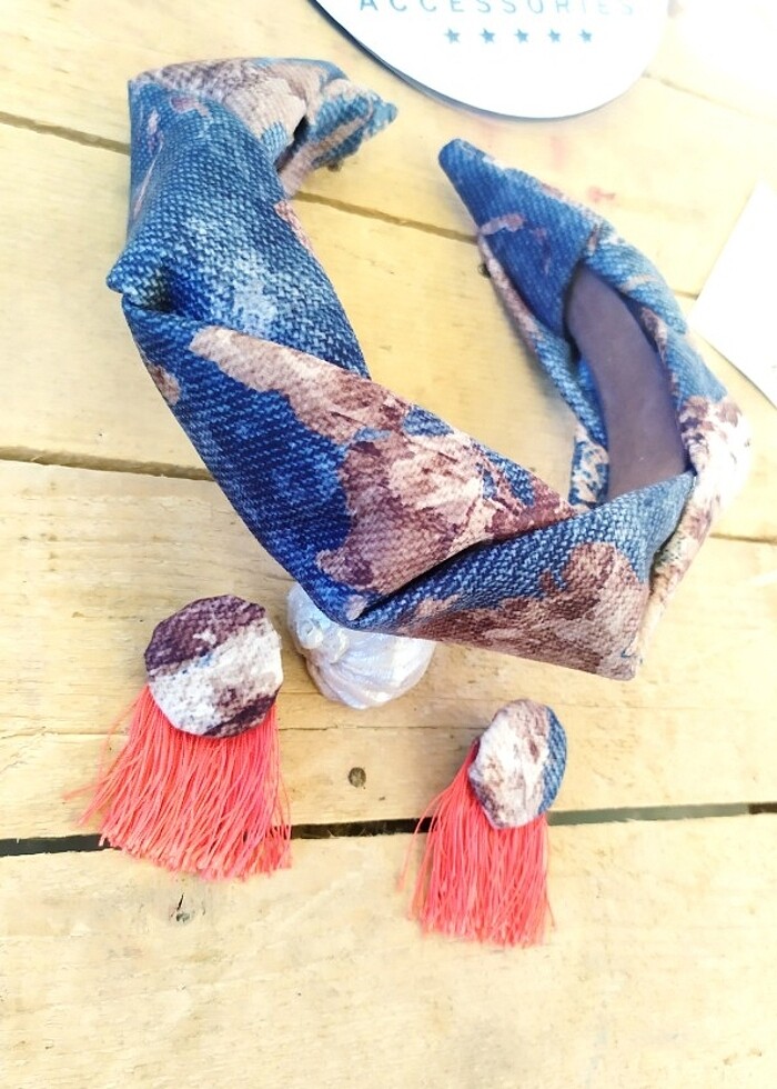 Yıldız Tac küpe takımı  - Görsel 2