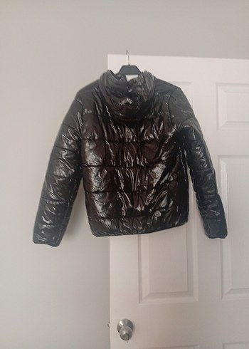 Siyah Fermuarlı Kadın Mont - Görsel 2