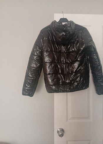 Siyah Fermuarlı Kadın Mont - Görsel 4