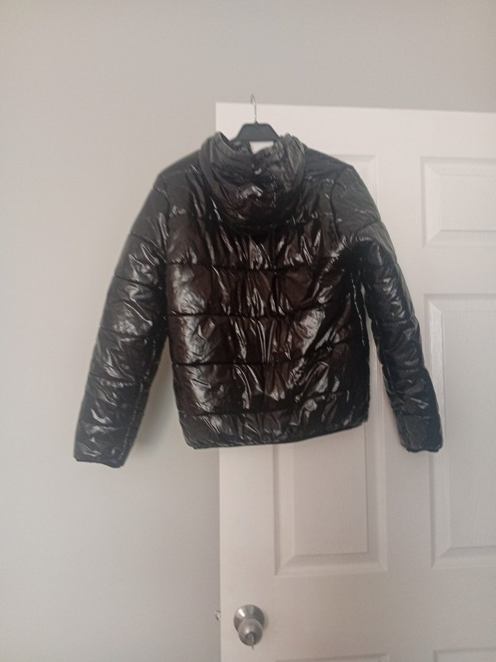 Siyah Fermuarlı Kadın Mont - Görsel 2