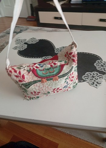 Renkli Baskılı Bebek Çantası - Görsel 5