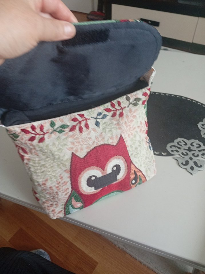 Renkli Baskılı Bebek Çantası - Görsel 3