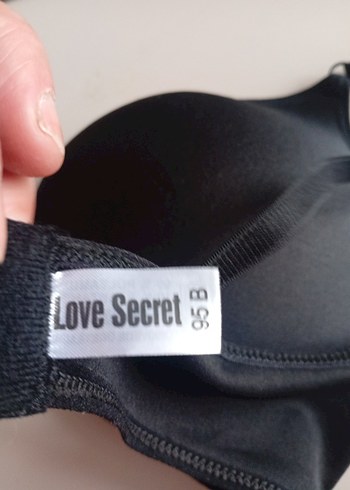 Siyah Minimalist Goth Sütyen - Görsel 6