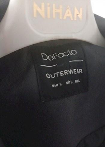 Siyah Deri Biker Ceket, Normal Boy, Fermuarlı - Görsel 7