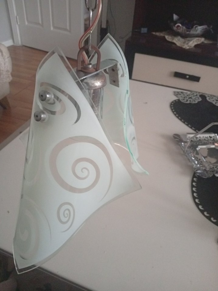 Beyaz avize sık - Görsel 4