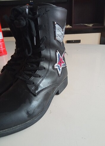 Mavi deri çizme - Görsel 3