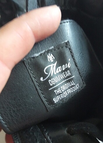 Mavi deri çizme - Görsel 6