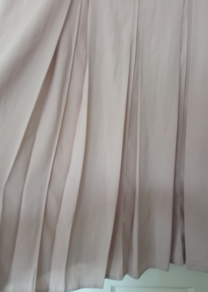 Mis kumaş pileli etek  - Görsel 5