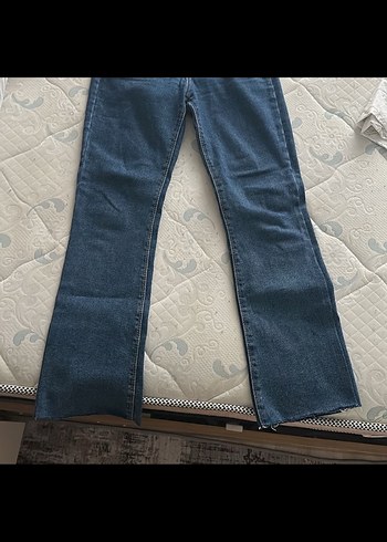 Lacivert Kadın Denim Pantolon - Görsel 2