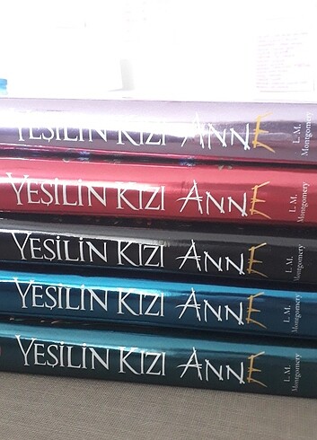 Yeşilin kızı anne 5 kitap