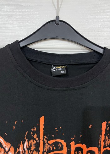 Diğer Lamb of God Baskılı geniş kesim tshirt