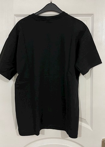 m Beden siyah Renk Lamb of God Baskılı geniş kesim tshirt
