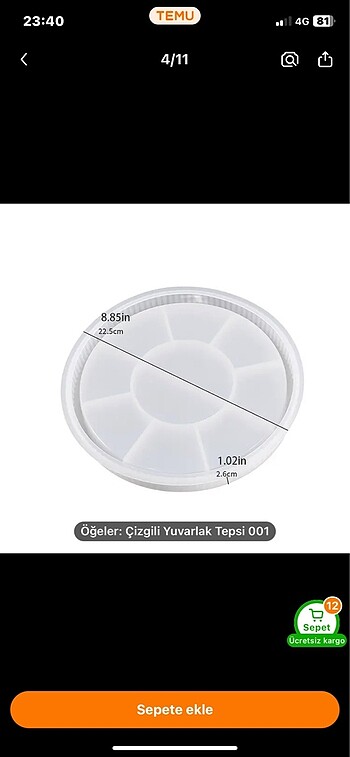Beden beyaz Renk Yuvarlak dekoratif tabak