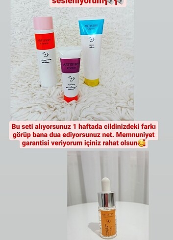 Amway Cilt bakım seti