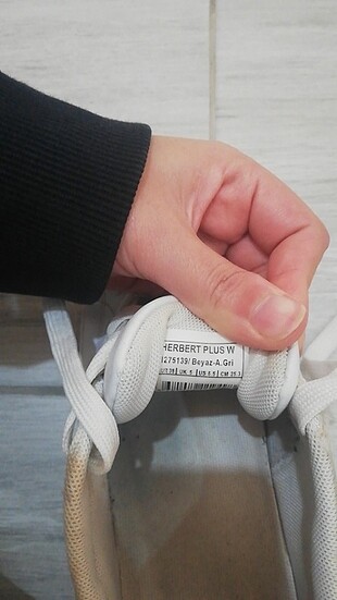 38 Beden beyaz Renk Kinetix spor 38