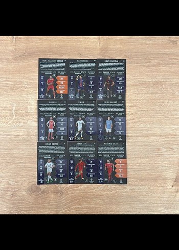 TOPPS MATCH ATTAX 24/25 BLACK EDGE EDİTİON TAM TAKIM SET - Görsel 2