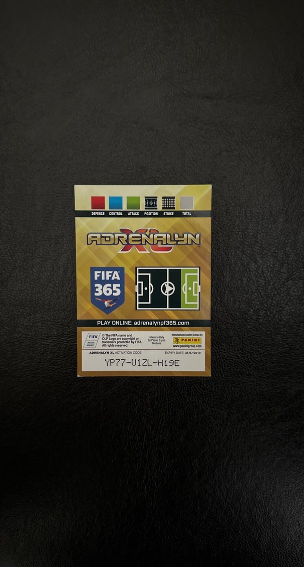 PANİNİ FİFA 365 2019 CRİSTİANO RONALDO RARE TOP MASTER KARTI - Görsel 3