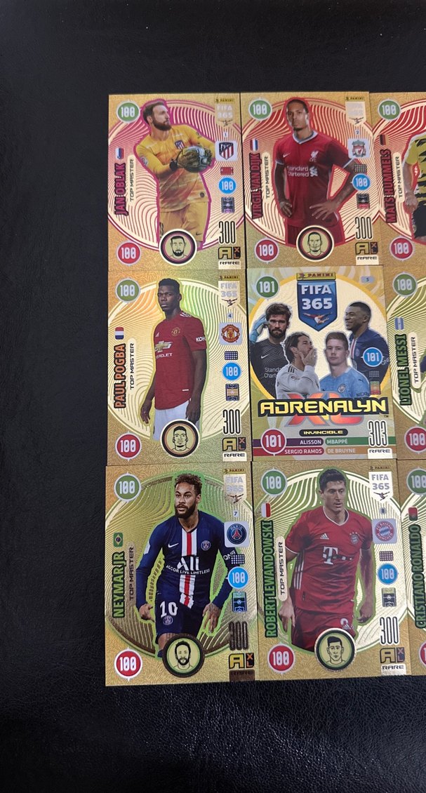 PANİNİ FİFA 365 2021 RARE TOP MASTER İNVİNCİBLE TAM TAKIM SET - Görsel 4