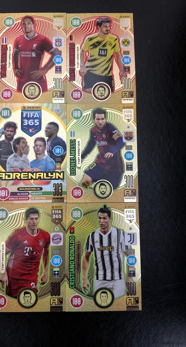 PANİNİ FİFA 365 2021 RARE TOP MASTER İNVİNCİBLE TAM TAKIM SET - Görsel 3